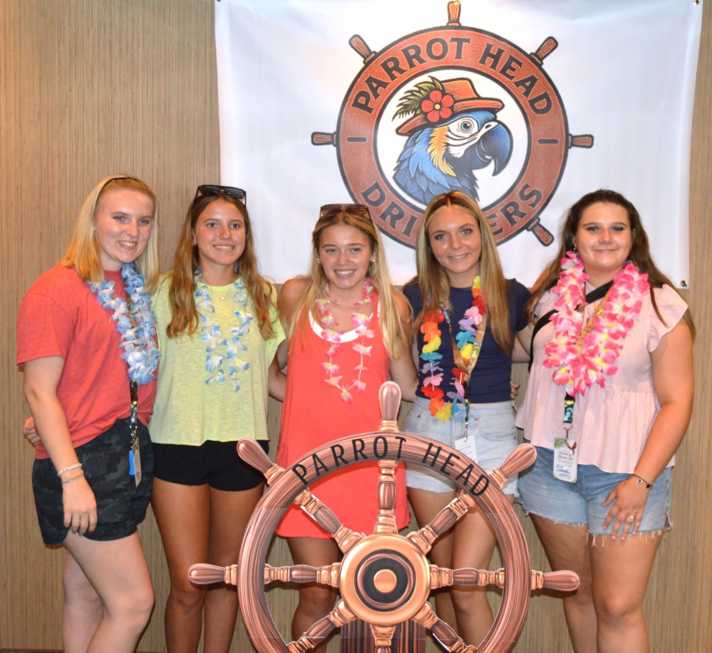 Next-Gen Parrotheads, past Parrothead cruise photo