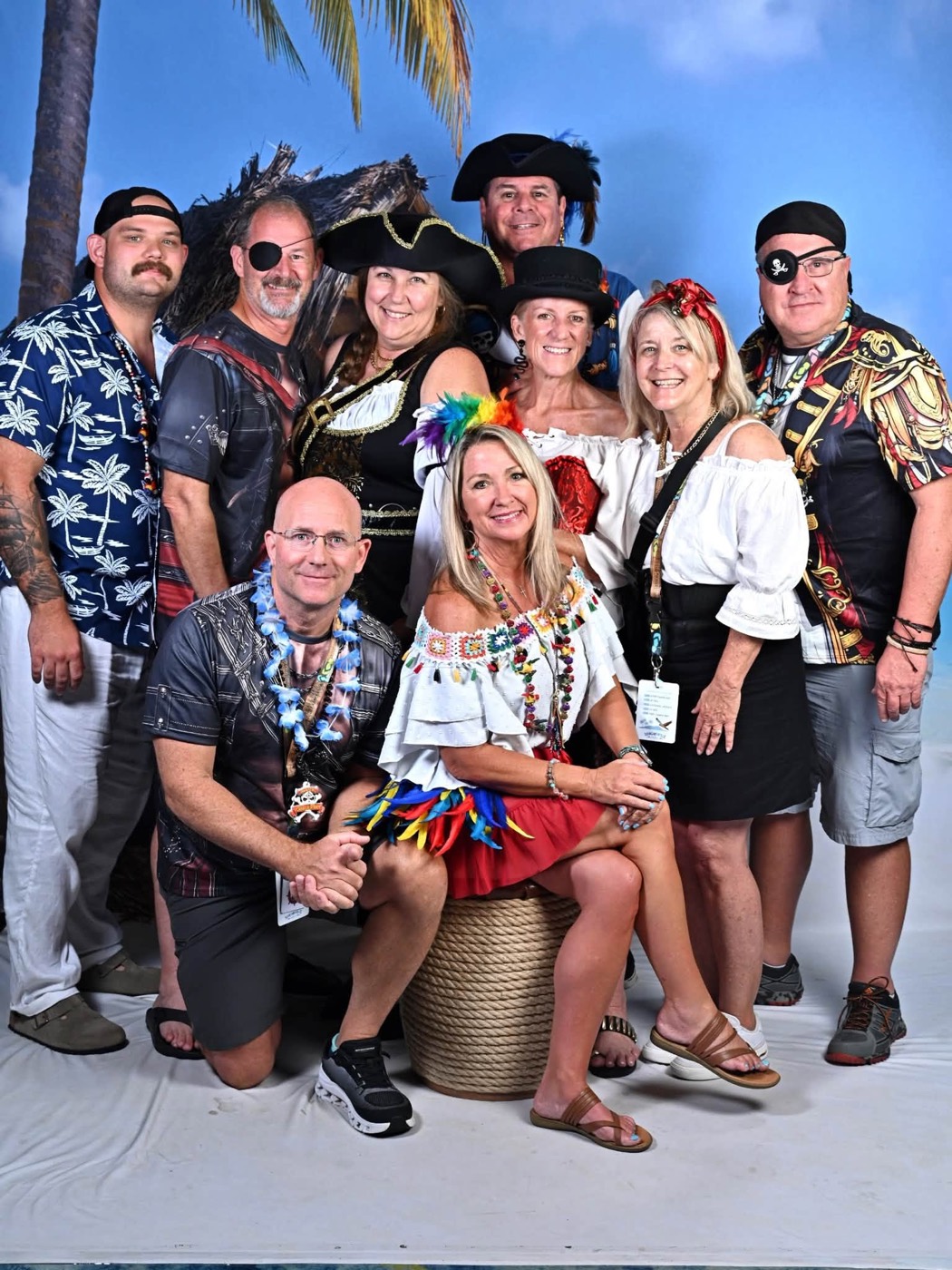 Pirate Night, past Parrothead cruise photo