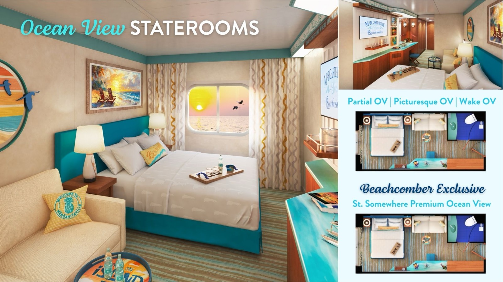 Ocean view stateroom