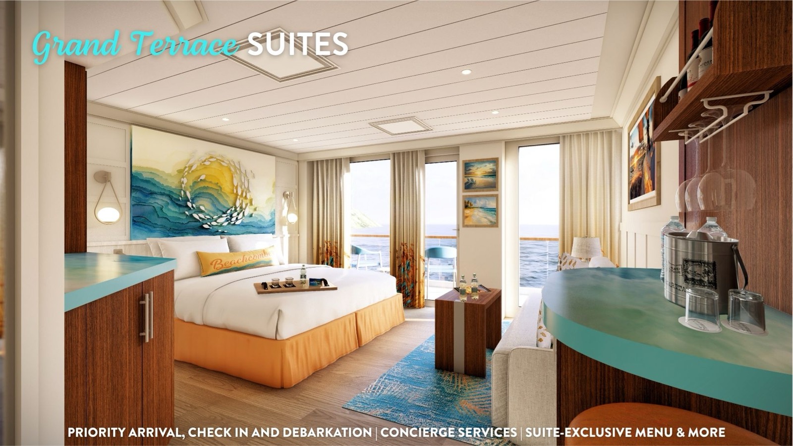 Grand terrace suite with expansive private terrace